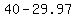40-29.97