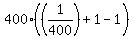 400%28%281%2F400%29%2B1-1%29