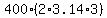 400%2A%282%2A3.14%2A3%29