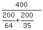 400%2F%28200%2F64%2B200%2F35%29