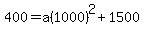 400+=+a%281000%29%5E2%2B1500