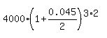 4000%2A%281%2B0.045%2F2%29%5E%283%2A2%29