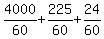 4000%2F60%2B225%2F60%2B24%2F60