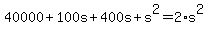 40000%2B100s%2B400s%2Bs%5E2=2%2As%5E2