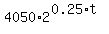 4050%2A2%5E%280.25%2At%29