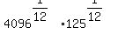 4096%5E%281%2F12%29%2A125%5E%281%2F12%29