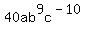 40ab%5E9c%5E%28-10%29