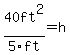 40ft%5E2%2F5ft=h