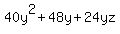 40y%5E2%2B48y%2B24yz