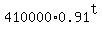 410000%2A0.91%5Et