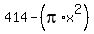 414+-+%28pi%2Ax%5E2%29