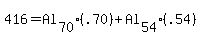 416=Al%5B70%5D%2A%28.70%29%2BAl%5B54%5D%2A%28.54%29