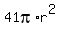 41pi%2Ar%5E2