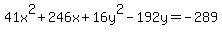 41x%5E2%2B246x%2B16y%5E2-192y=-289
