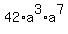 42%2Aa%5E3%2Aa%5E7