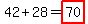 42%2B28=highlight%2870%29