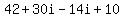 42%2B30i-14i%2B10