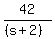42%2F%28%28s%2B2%29%29
