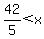 42%2F5%3Cx