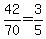 42%2F70=3%2F5