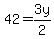42=3y%2F2