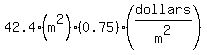 42.4%28m%5E2%29%280.75%29%28dollars%2Fm%5E2%29