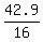 42.9%2F16