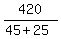420%2F%2845%2B25%29