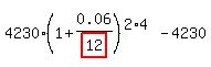4230%2A%281%2B0.06%2Fhighlight%2812%29%29%5E%282%2A4%29+-+4230