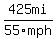 425mi%2F55mph+