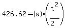 426.62=%28a%29%28t%5E2%2F%282%29%29