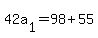42a%5B1%5D+=+98+%2B+55