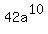42a%5E10
