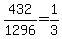 432%2F1296+=+1%2F3