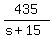 435%2F%28s%2B15%29