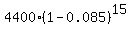 4400%2A%281-0.085%29%5E15