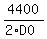 4400%2F%282%2AD0%29