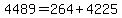 4489=264%2B4225