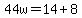 44w=14%2B8