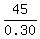 45%2F0.30