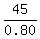 45%2F0.80