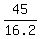 45%2F16.2