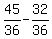 45%2F36+-+32%2F36