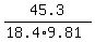 45.3%2F%2818.4%2A9.81%29