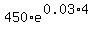 450%2Ae%5E%280.03%2A4%29