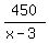 450%2F%28x-3%29