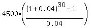 4500%2A%28%28%281+%2B+0.04%29%5E30+-+1%29%2F0.04%29
