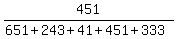 451%2F%28651%2B243%2B41%2B451%2B333%29
