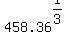 458.36%5E%281%2F3%29