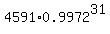 4591%2A0.9972%5E31